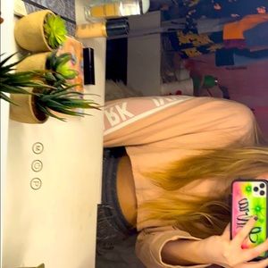 Pink/nude sweatshirt from Ivy Park